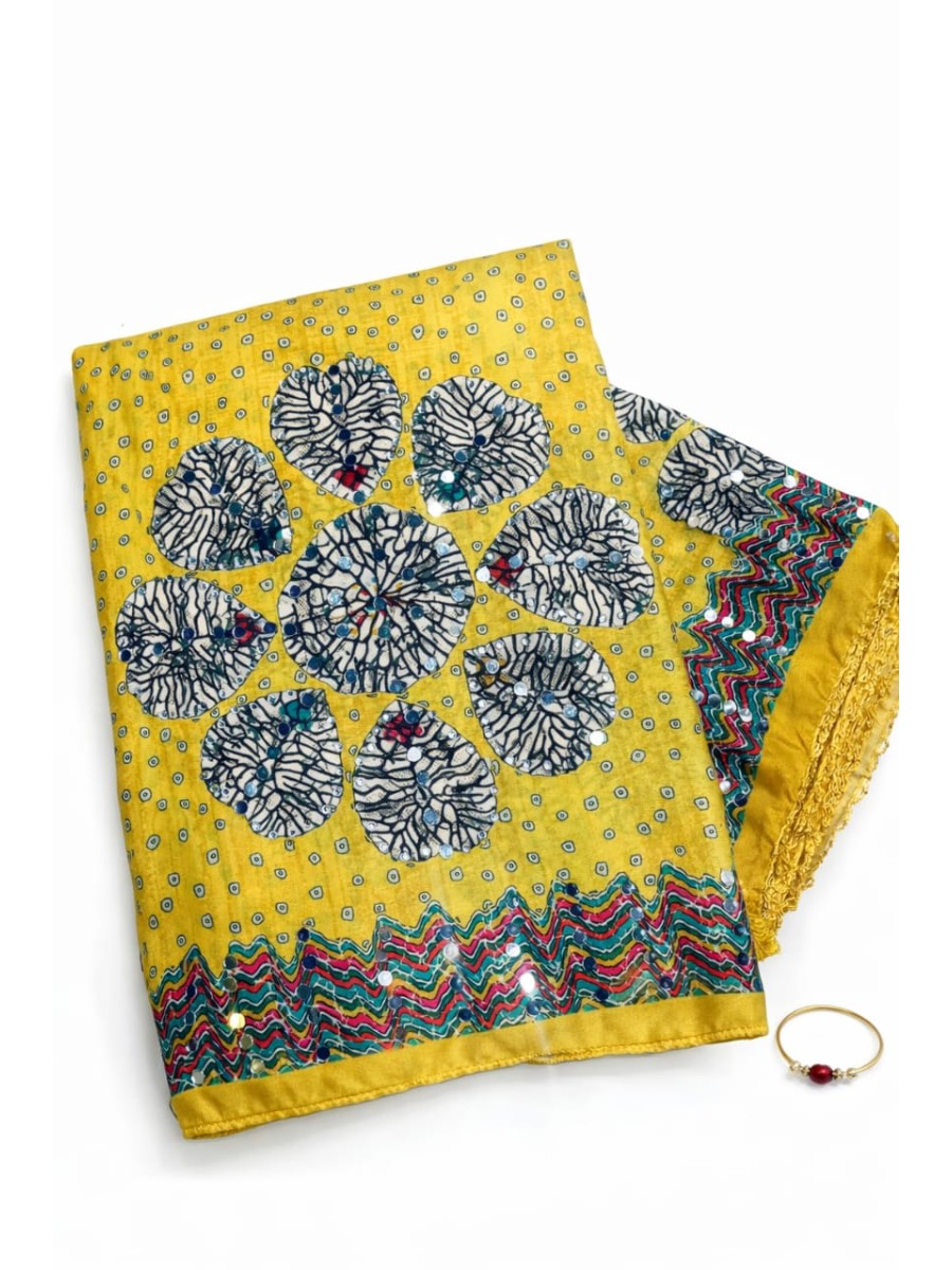 Chiffon  Churidhar Material