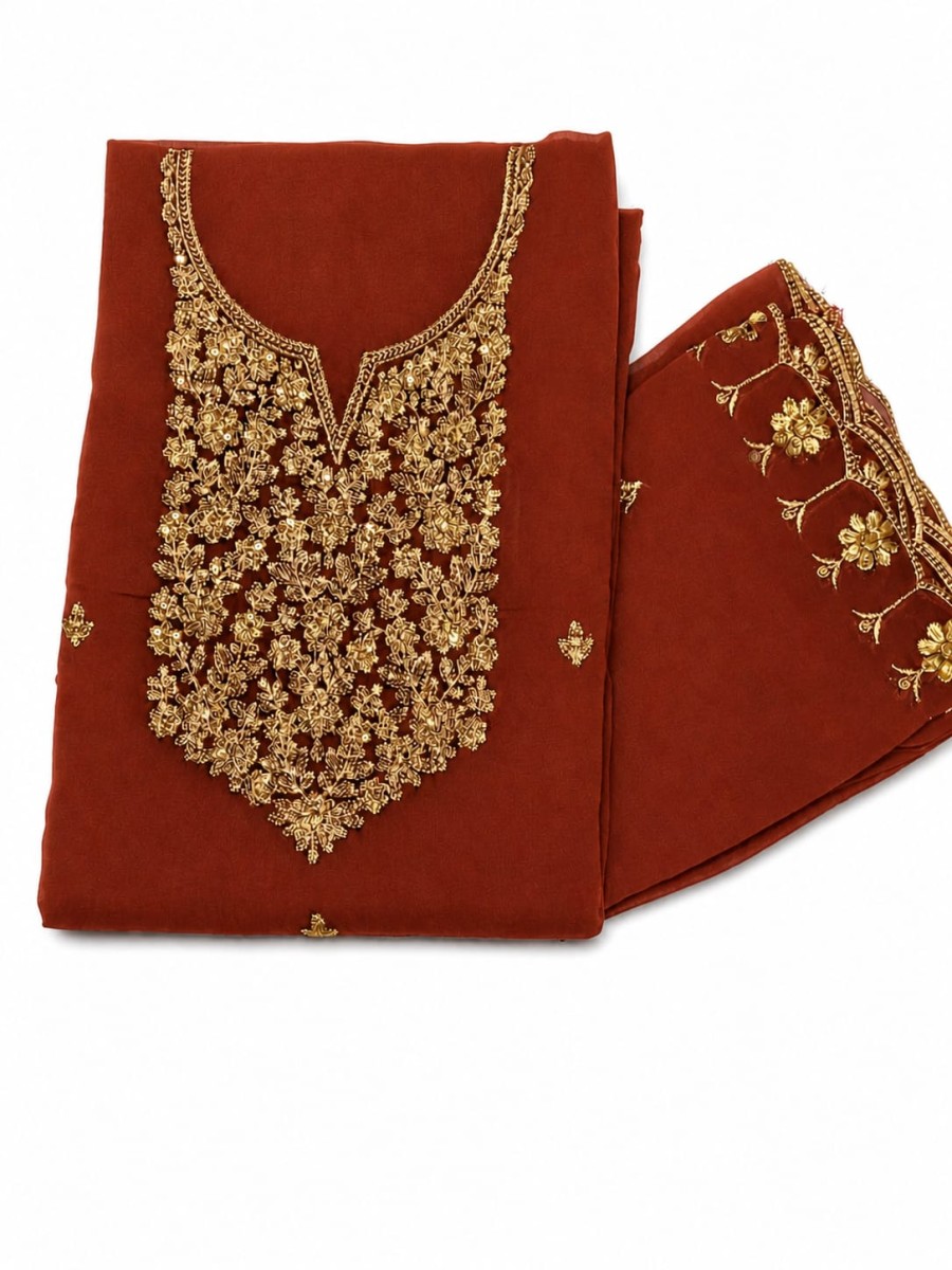 Georget Chiffon Churidhar Material