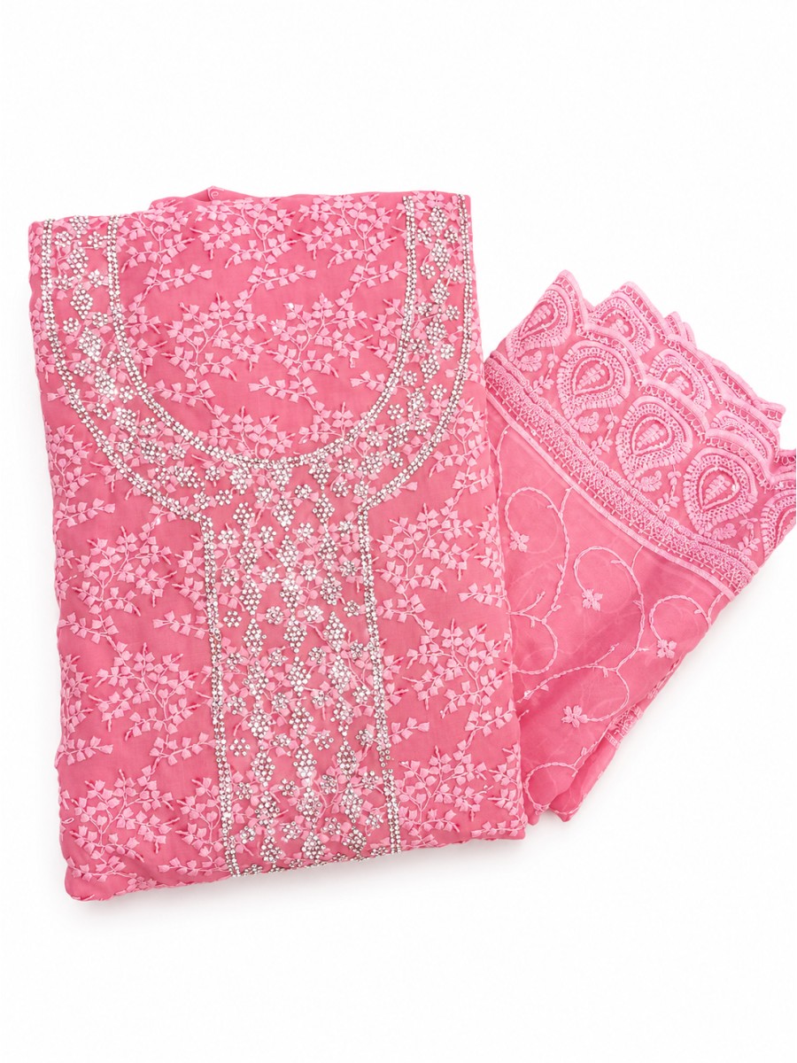 Chickenkari Churidhar Material