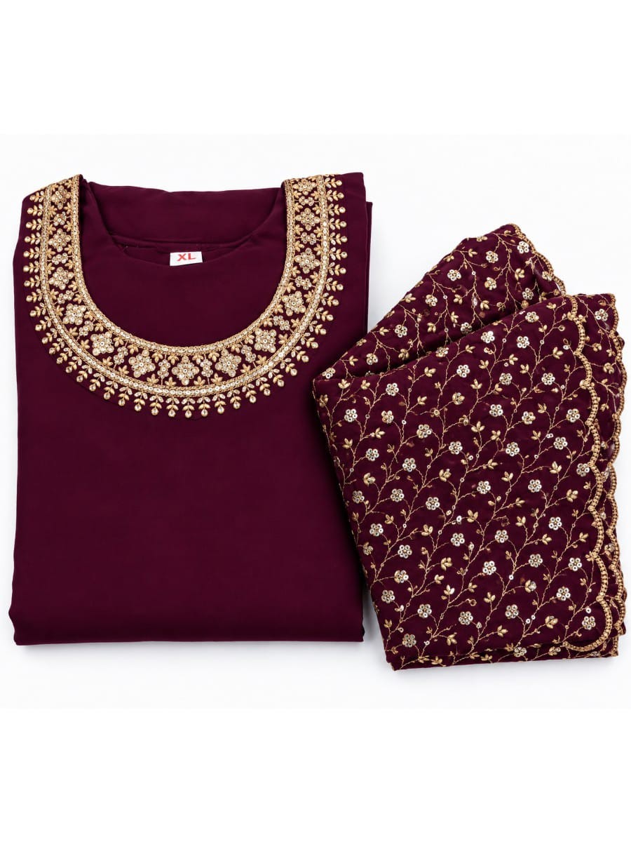 Party Wear Churidar Set