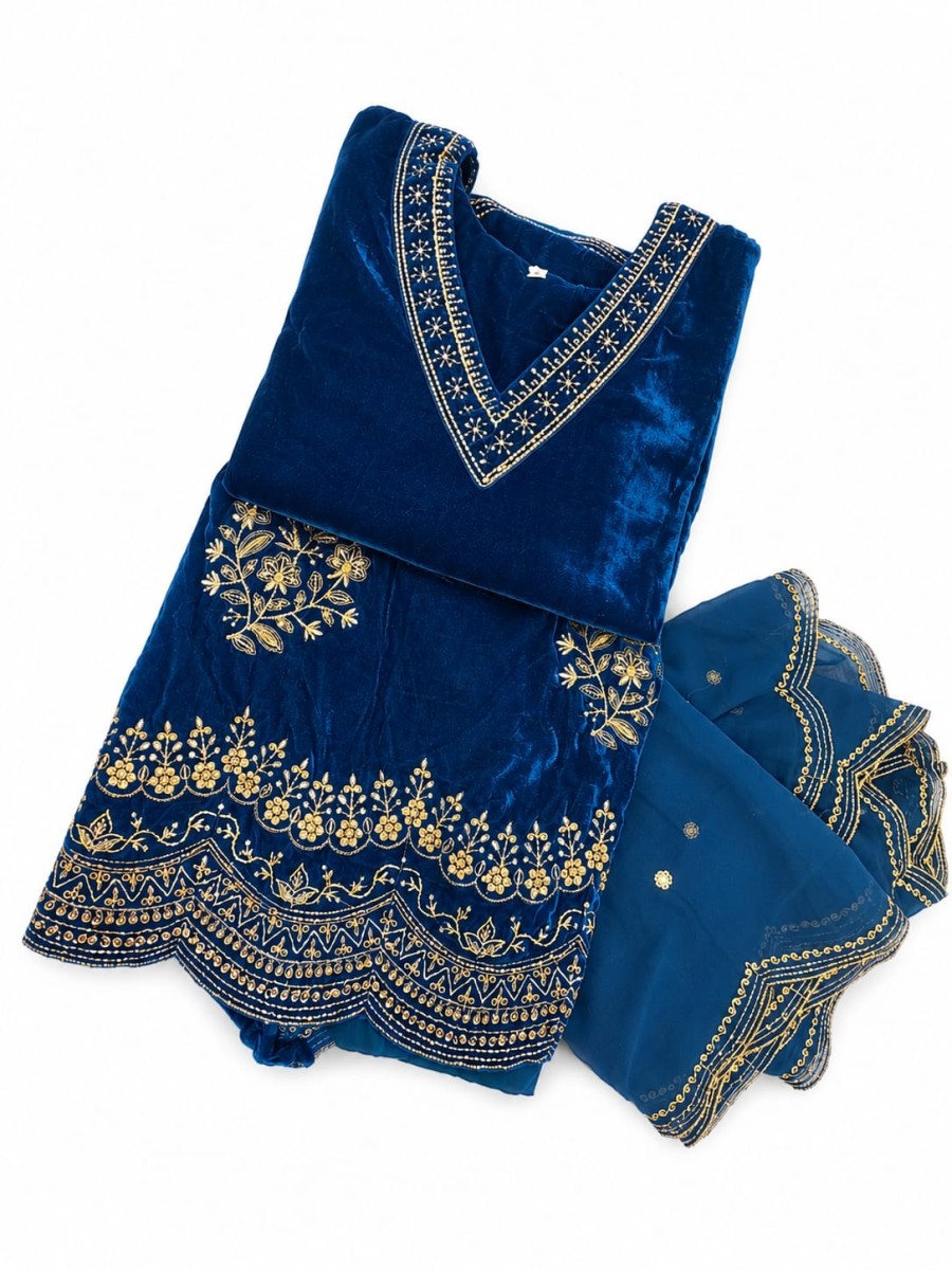 Party Wear Churidar Set