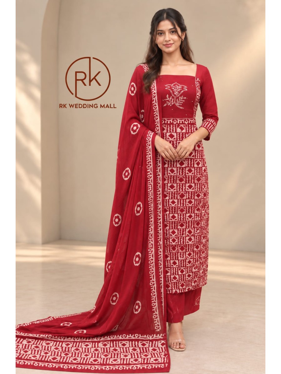 Cotton Churidar Material