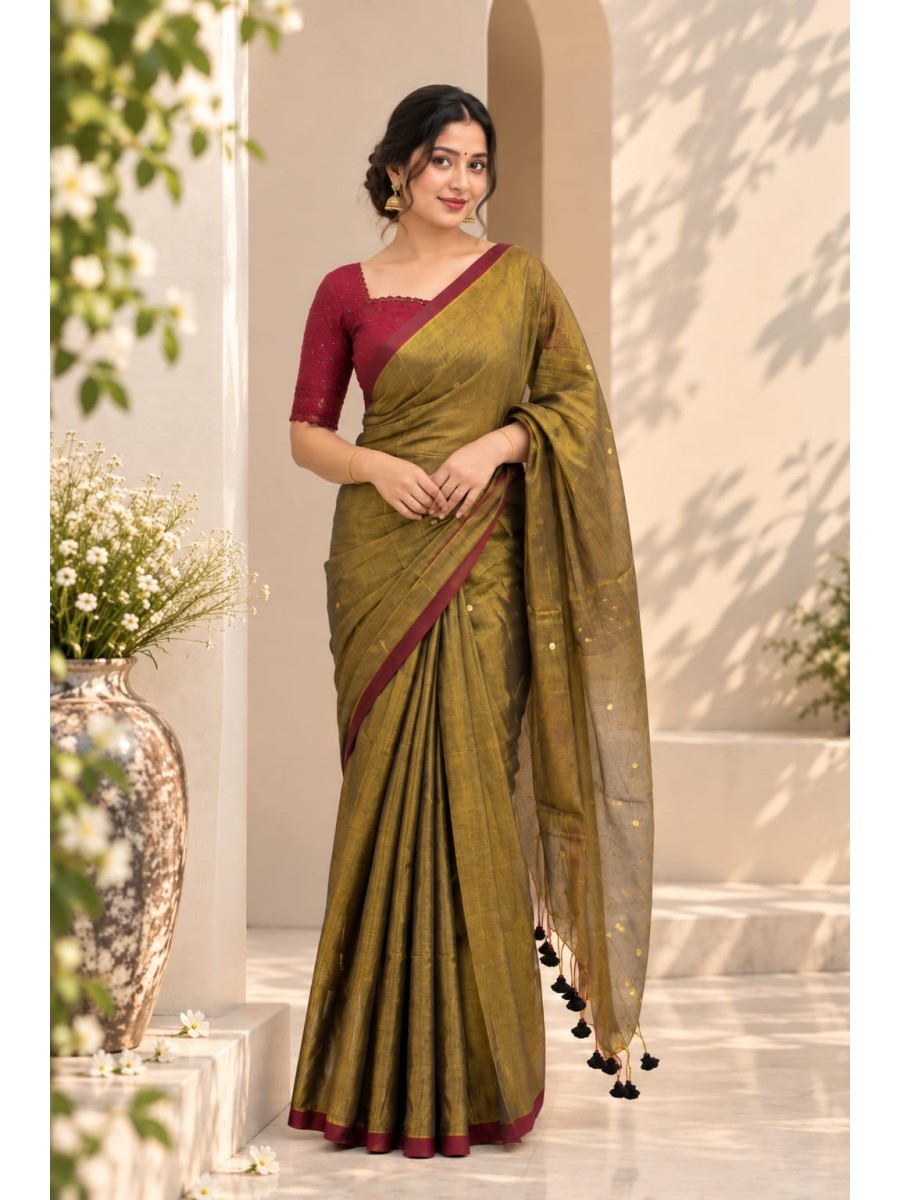 Multissue Saree