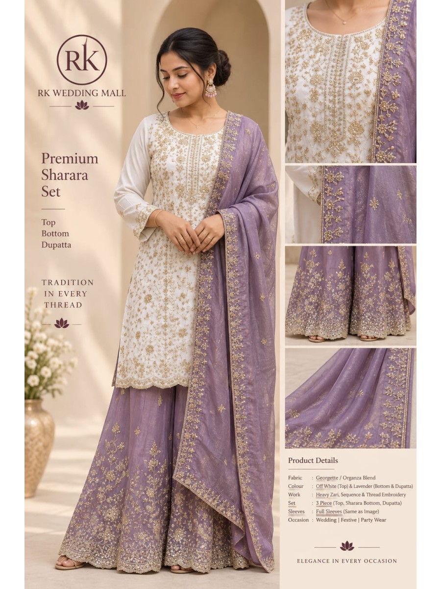 Partywear Sharara