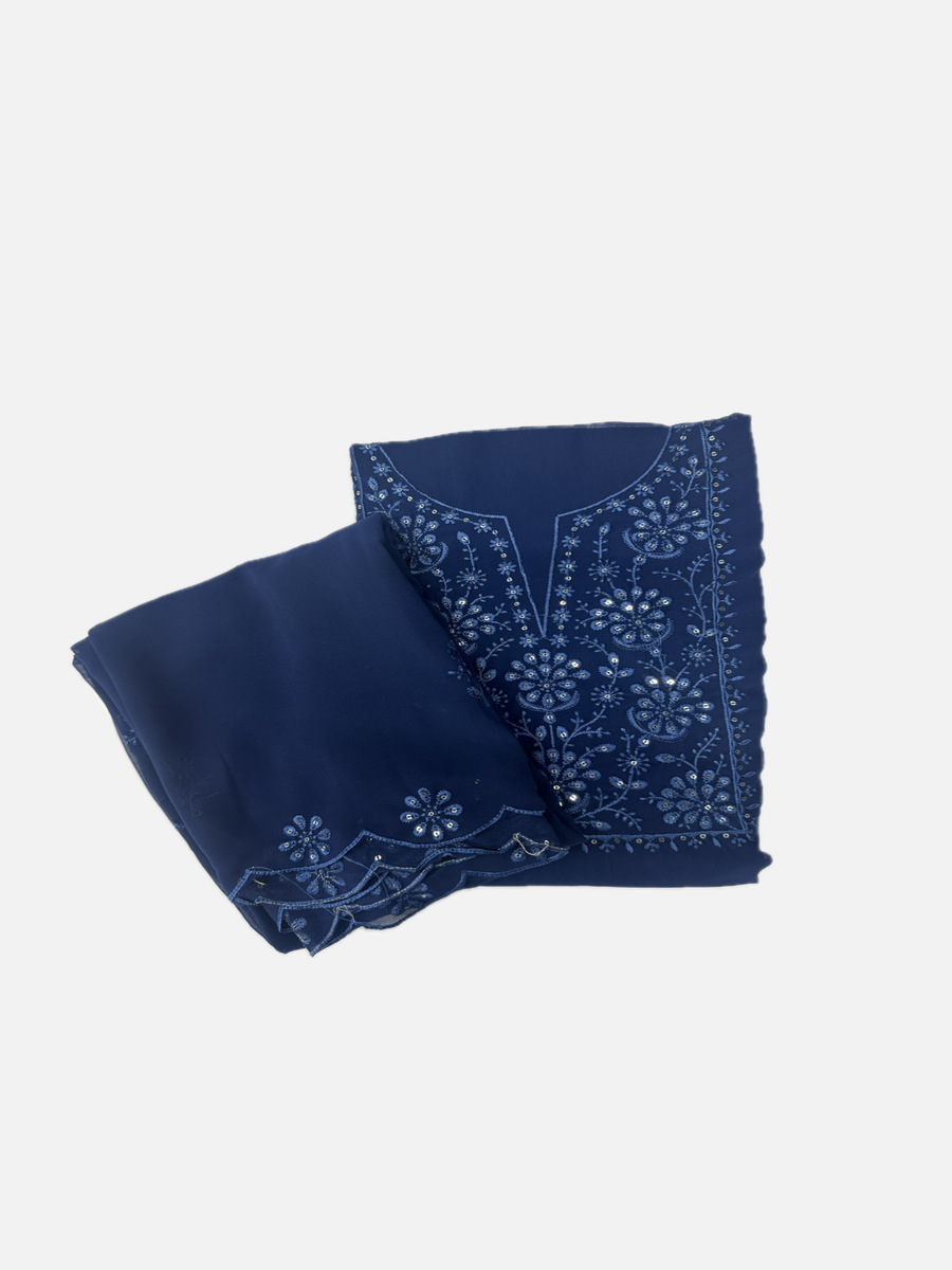  Georgette Churidhar material