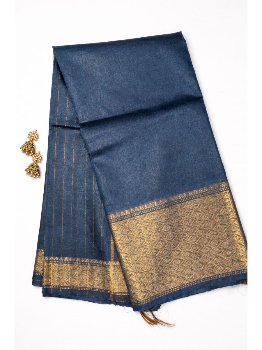 Semi Tusser Saree-102