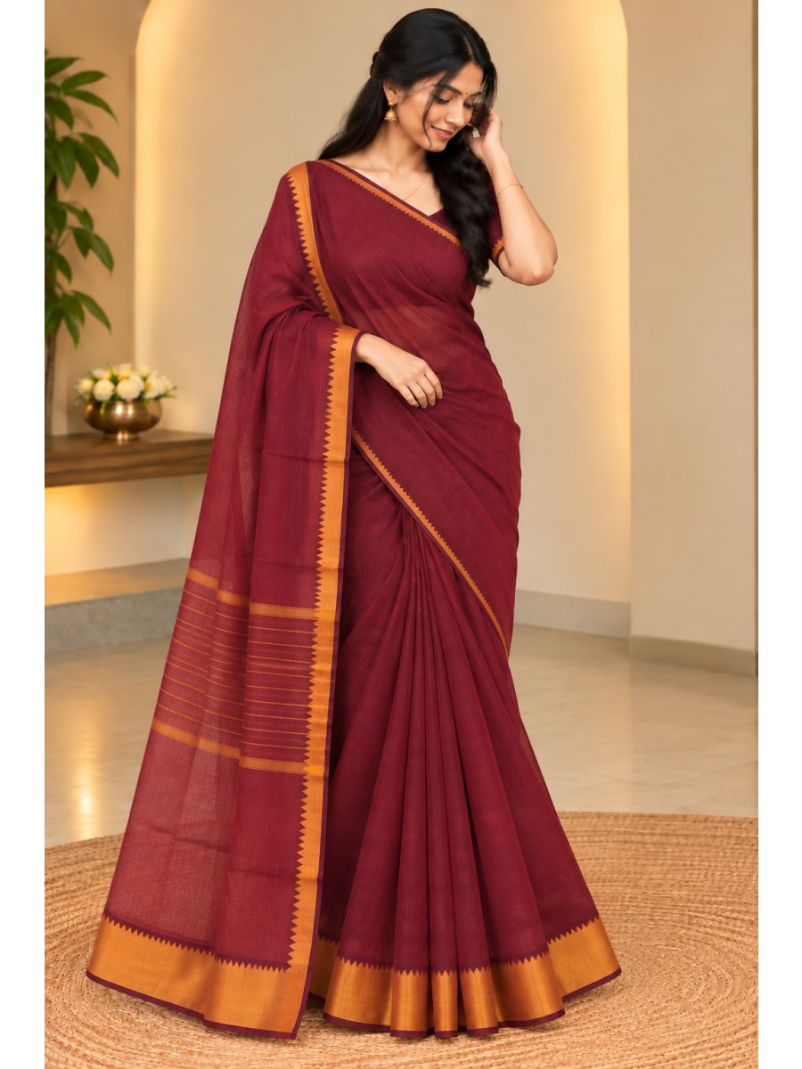 Cotton Silk Saree